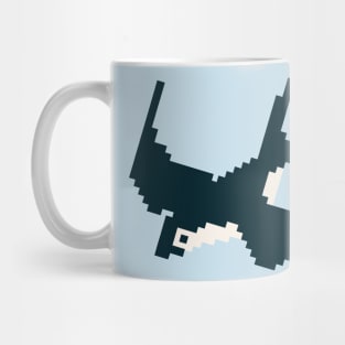 Cute Swallow pixel art Mug